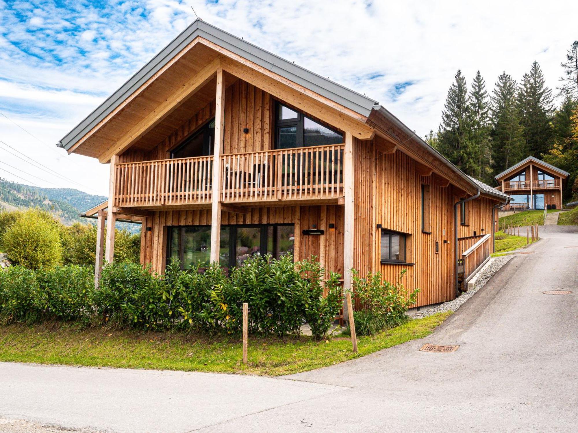 Alpenchalet Alpakablick 장크트 로렌첸 오프 무라우 외부 사진